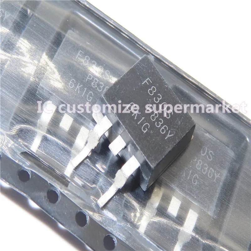 

10PCS/LOT F830S IRF830S TO-263 500V 4.5A SMD Triode