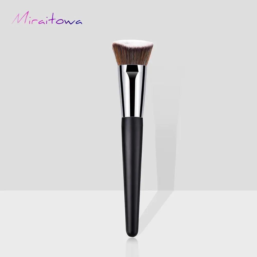 Single Cosmetic Brush Half Crescent Mixed Hair Mask Brush Cosmetic Tool GUJHUI
