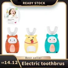 

New Direct Charging U-type Children's Electric Toothbrush Ultrasonic Oral Toothbrush Fully Automatic Children's Toothbrush