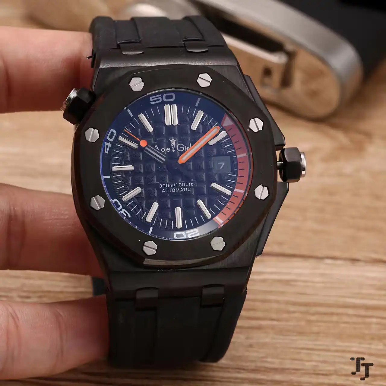 luxury brand new men stainless steel automatic mec