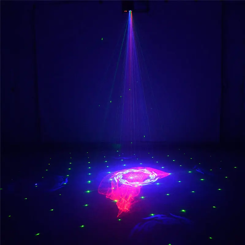 Миниатюрный RGB проектор AUCD 400 МВт 8 больших проекторов Смешанная водяная волна
