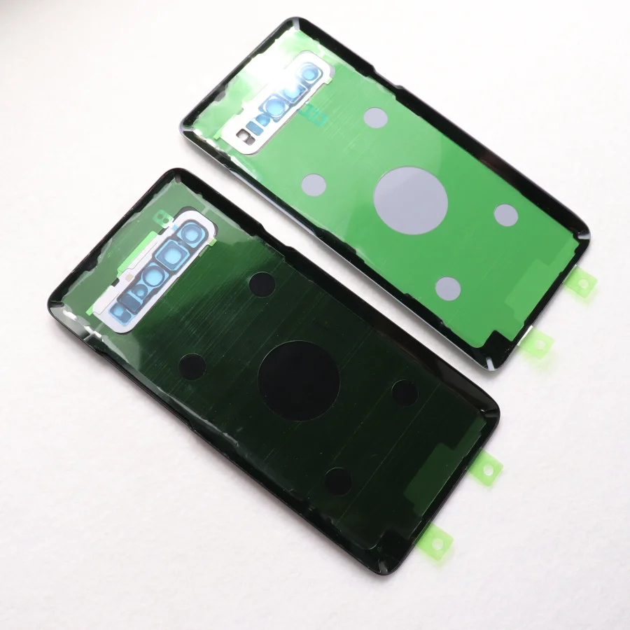 Samsung Galaxy S10 5G G977 G977B G977U 5G версия Задняя стеклянная крышка батарейного отсека задняя дверь Корпус чехол S10 Задняя стеклянная крышка