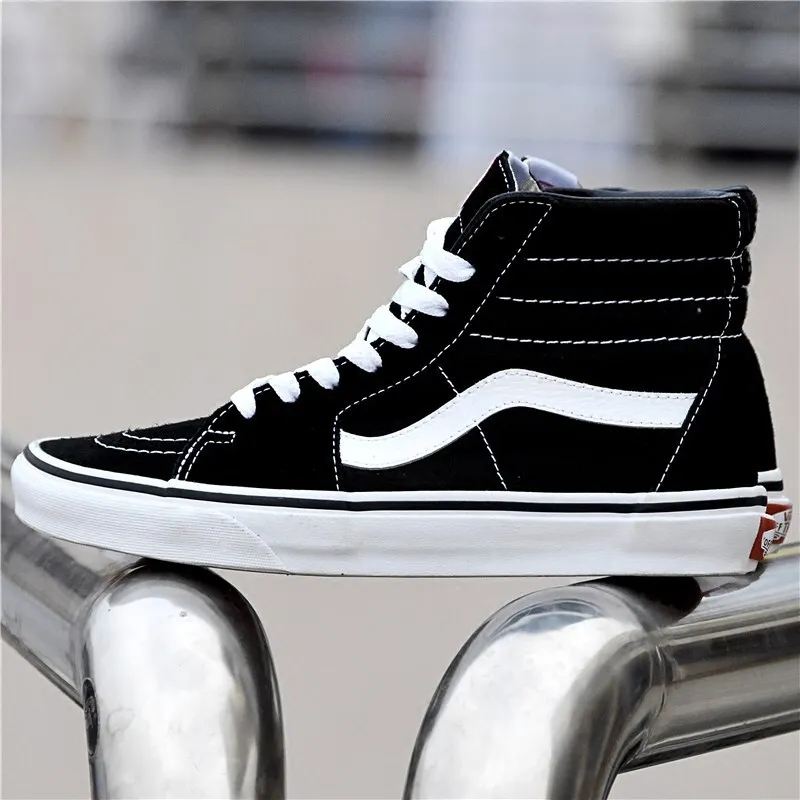 Оригинальные аутентичные VANS SK8-HI обувь для мужчин и женщин Классические высокие ботинки для скейтборда Удобные Модные трендовые новые VN000D5IB8C