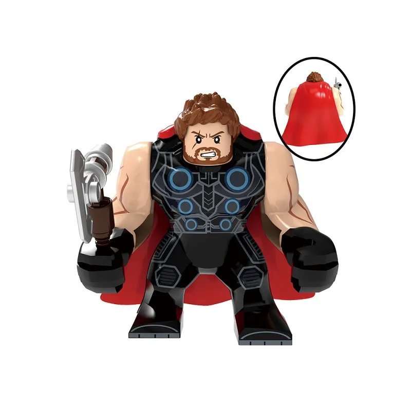 

2019 Marvel Avengers Endgame Super Heroes Iron Man Batman Wolverine Thor Black Panther Building Blocks Bricks Toys Juguetes