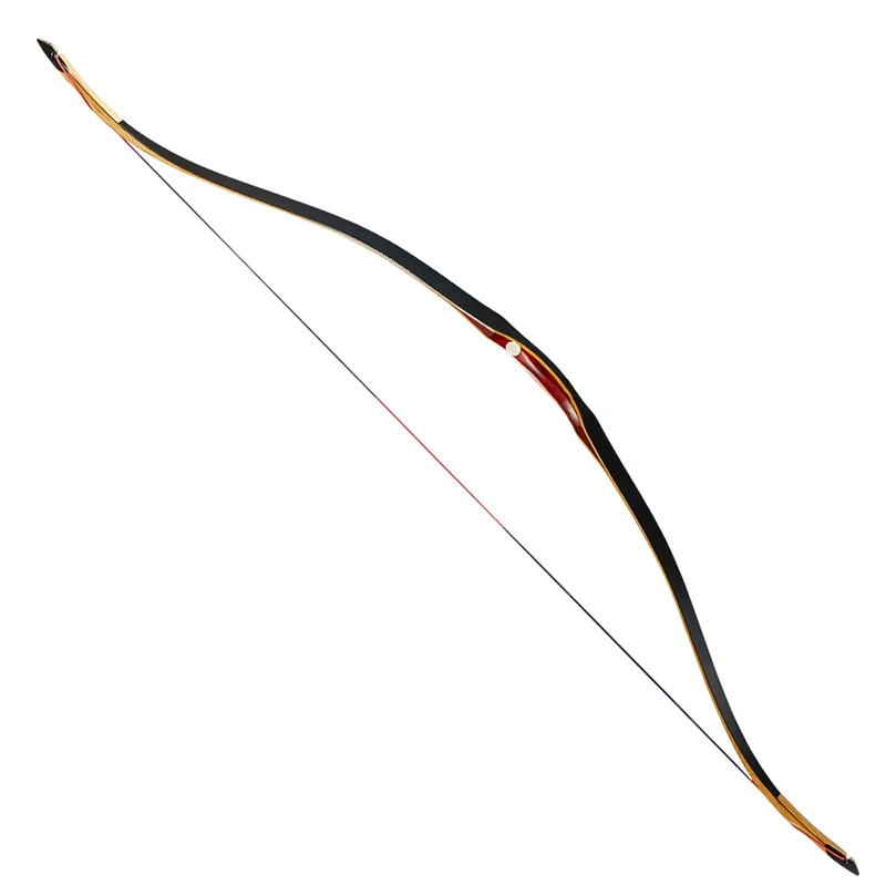 Arco de Caça Tiro com Arco Tradicional 45 50 Libras Uma Peça Laminada Arco Tiro Esportes 30 - 35 40 7 Cheap Arco e flecha