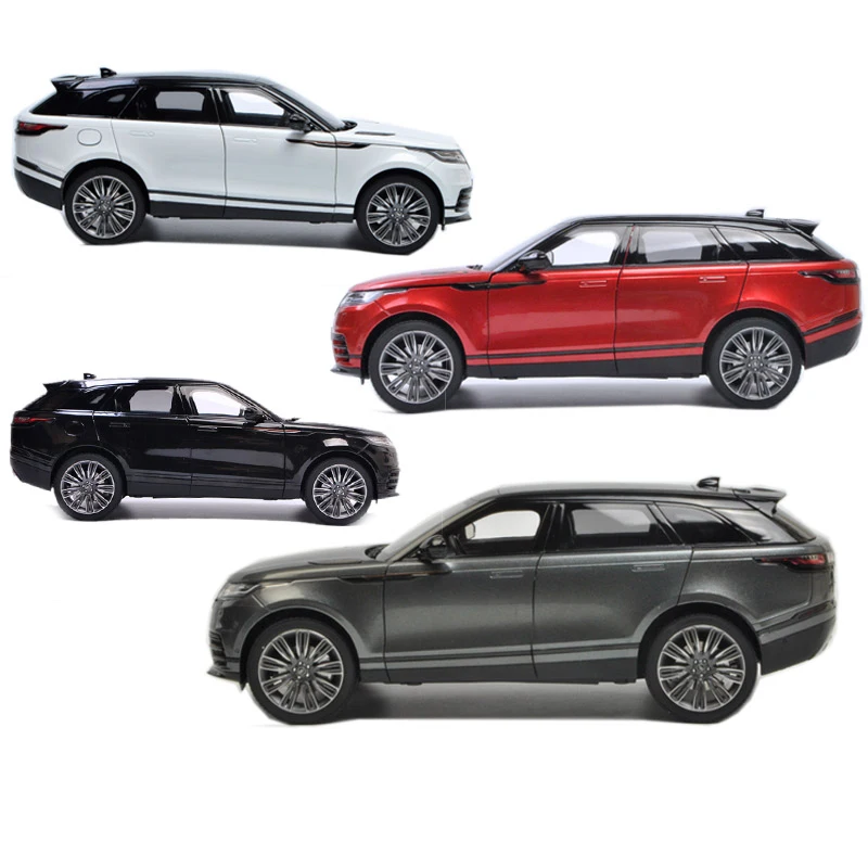 

1/18 ЖК-дисплей для Land Rover Velar, модель автомобиля, игрушки для мальчиков и девочек, коллекция из белого металла, пластика, резины