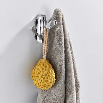 

Solid Metal Swivel Hook Heavy Duty Folding Swing Arm Triple Coat Hook Foldable Arms Towel/Clothes Hanger