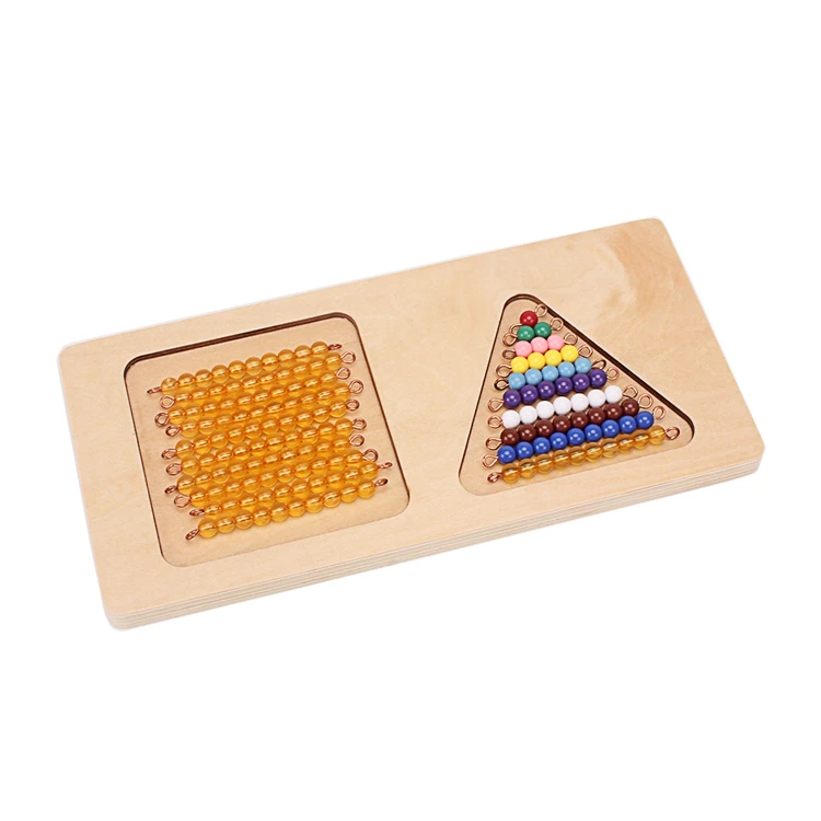 Материалы montessori математические игрушки деревянные бусины лестницы доска 1-20 Digitals цифры бусины игрушка-калькулятор практика обучающие игрушки для детей
