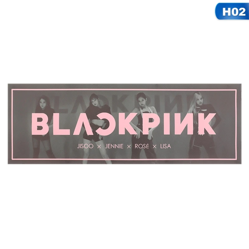 1 шт. BLACKPINK концертная ручная поддержка ткани для баннер висящий плакат для фанатов коллекция подарок - Цвет: OSS6823H01