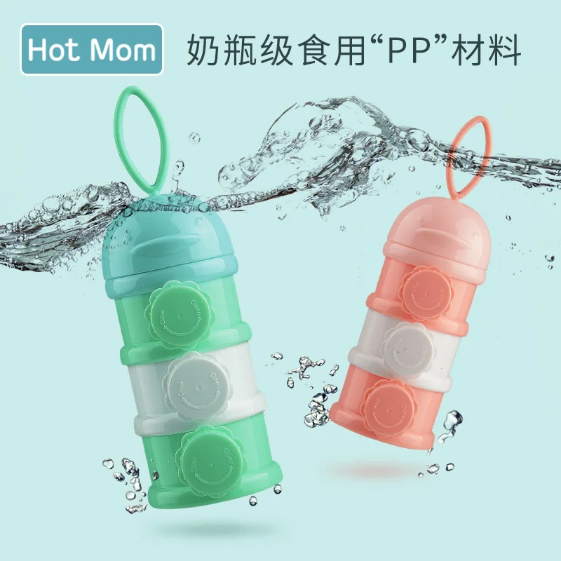 

Hotmom Milk Powder Box Babies Portable Out To Fill Milk Powder Cans Large Capacity Storage Box Baby Milk Powder