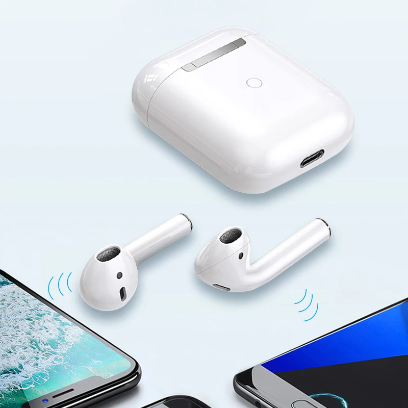 

Arlado i28 Wireless Earphones Support Wireless Bluetooth Charge Pop Up Earbuds Touch Control In-ear Detection Sensor Headset