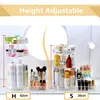 Height Adjustable Acrylic Makeup Organizer 360 Degree Rotating Cosmetics Storage Rack for Lipstick/Skin Care Product Holder ► Photo 2/6