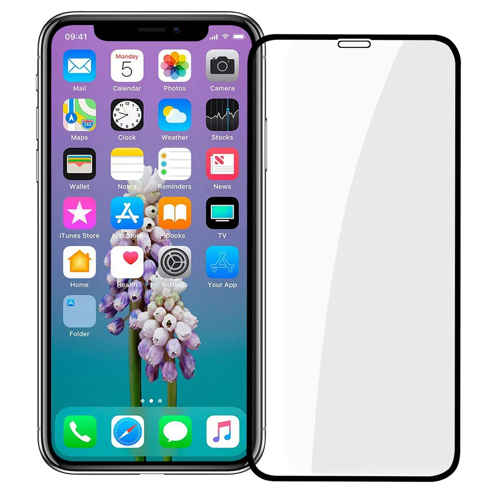 9H 3D полное покрытие на закаленное стекло для iPhone XR X XS Max 7 Plus 8 6 6S 11 Pro защитное стекло защитная пленка для экрана verre tremp