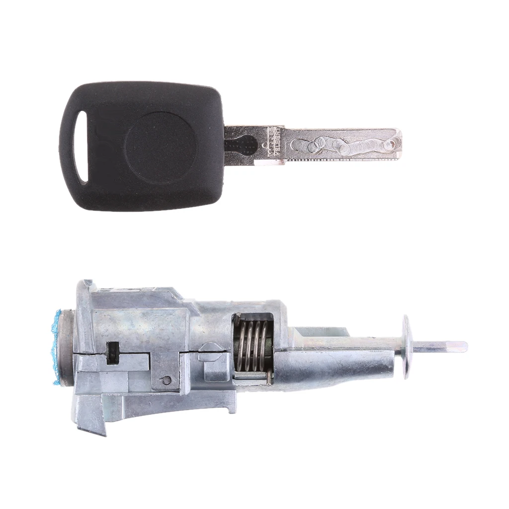 Car Driver Left Door Lock Cylinder Barrel Repair Kit for Volkswagen for Skoda