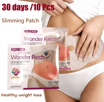 

10 20 30 Pcs Mymi Wonder Patch Quick Slimming Patch Lose Weight Fat Burning Slim Patch Abdomen Slimming Navel Stick Slimer Tool