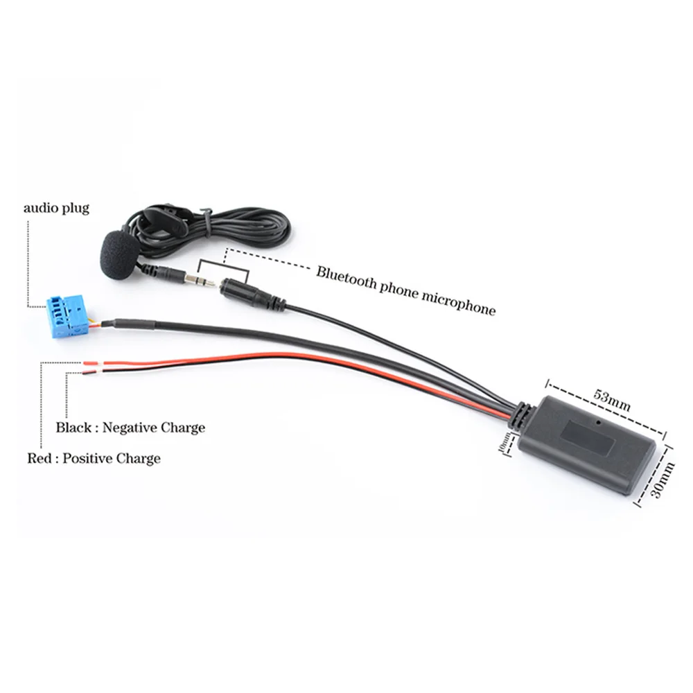 Bluetooth 5 0 аудио кабель адаптер микрофон для Porsche 2009 2012 CDR30/31/PCM3 MA2330| |