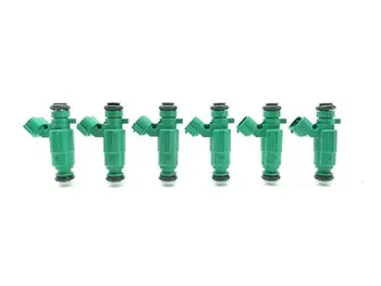 

Set Of 6 Fuel Injector Nozzles For 1998 - 2010 Hyundai 1.4L 1.6L 2.5L 2.7L V6 2001 - 2019 Kia 1.4L 1.6L 2.5L V6 3531037150 M662