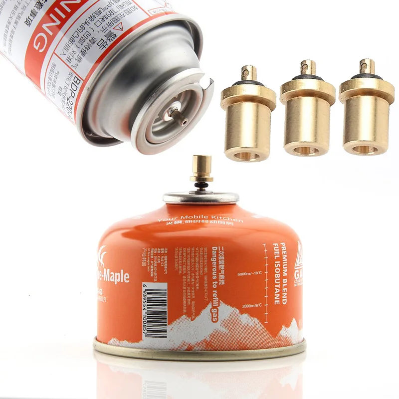 Camping Tank Gas Refill Adapter Filling Butane Canister Cylinder