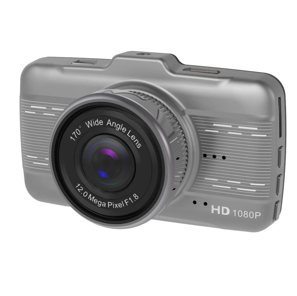 4 дюйма ЖК-дисплей Экран 170 градусов с двумя объективами HD 1080P Камера Видеорегистраторы для автомобилей автомобиля видео тире камера Регистраторы G-Сенсор Автомобильный видеорегистратор#1107g35