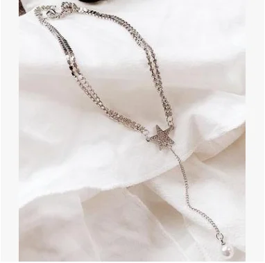 sliver necklace Элегантное однотонное платье для женщин, Трендовое повседневное мини-платье, сексуальное вечернее платье с v-образным вырезом для девушек, осеннее платье с длинным рукавом, Vestido Mujer - Цвет: sliver necklace
