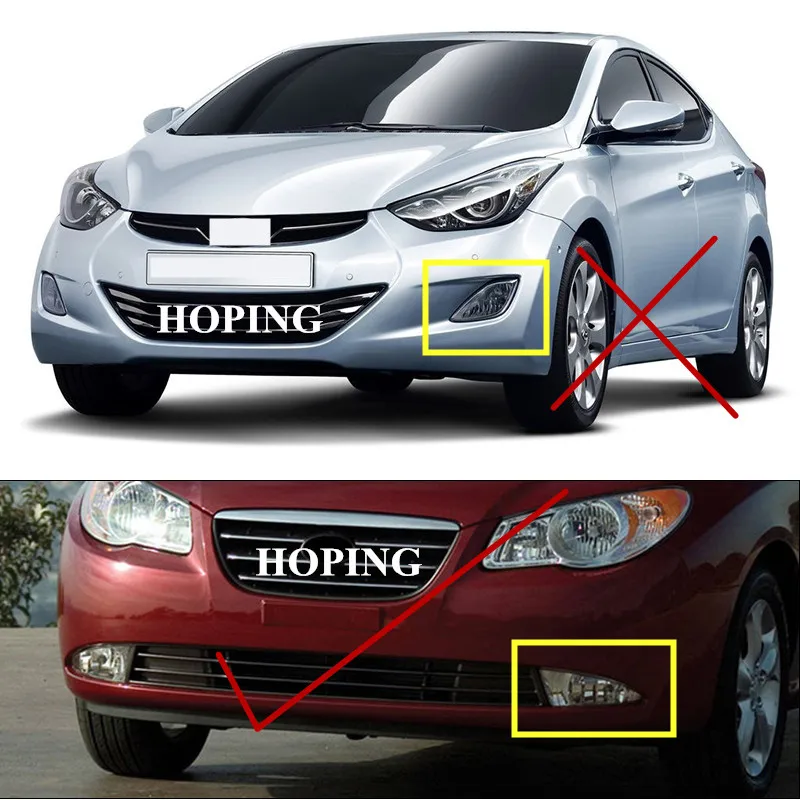 Надеясь высокое качество переднего бампера Туман светильник лампа для HYUNDAI Elantra Avante 2007 2008 2009 2010 881 12V 27W проводки переключатель комплект