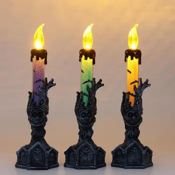 

Halloween Skull Skeletal Hand Stand LED Candle Light Party Decorations