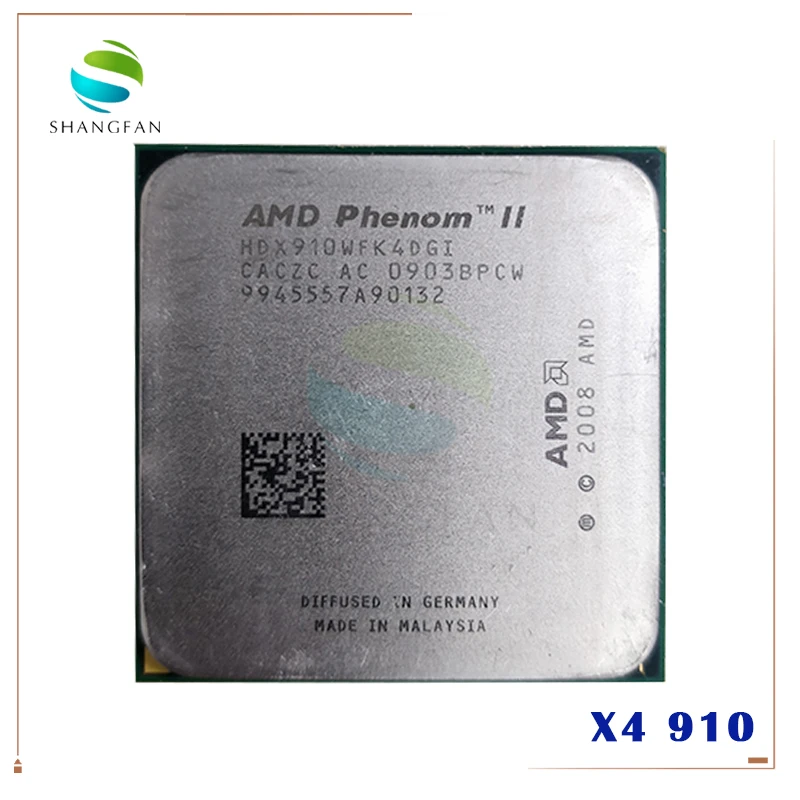Процессор AMD Phenom II X4 910 четырехъядерный процессор 2 6G HDX910WFK4DGI Socket AM3|socket am3|phenom ii x4