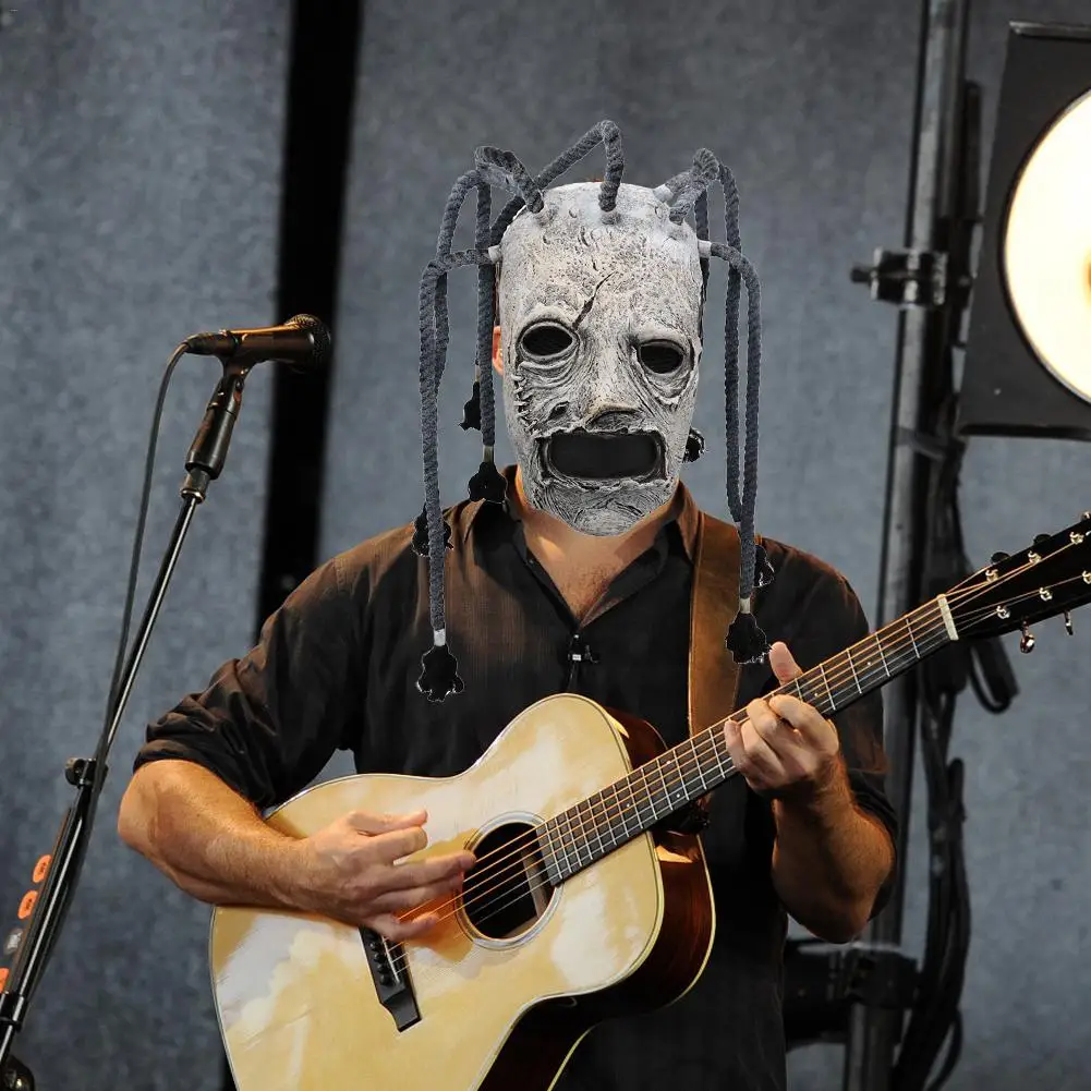Хэллоуин маска Slipknot ужас латексная маска для косплея реквизит для тема костюм вечерние Момо маска для вечеринки декор