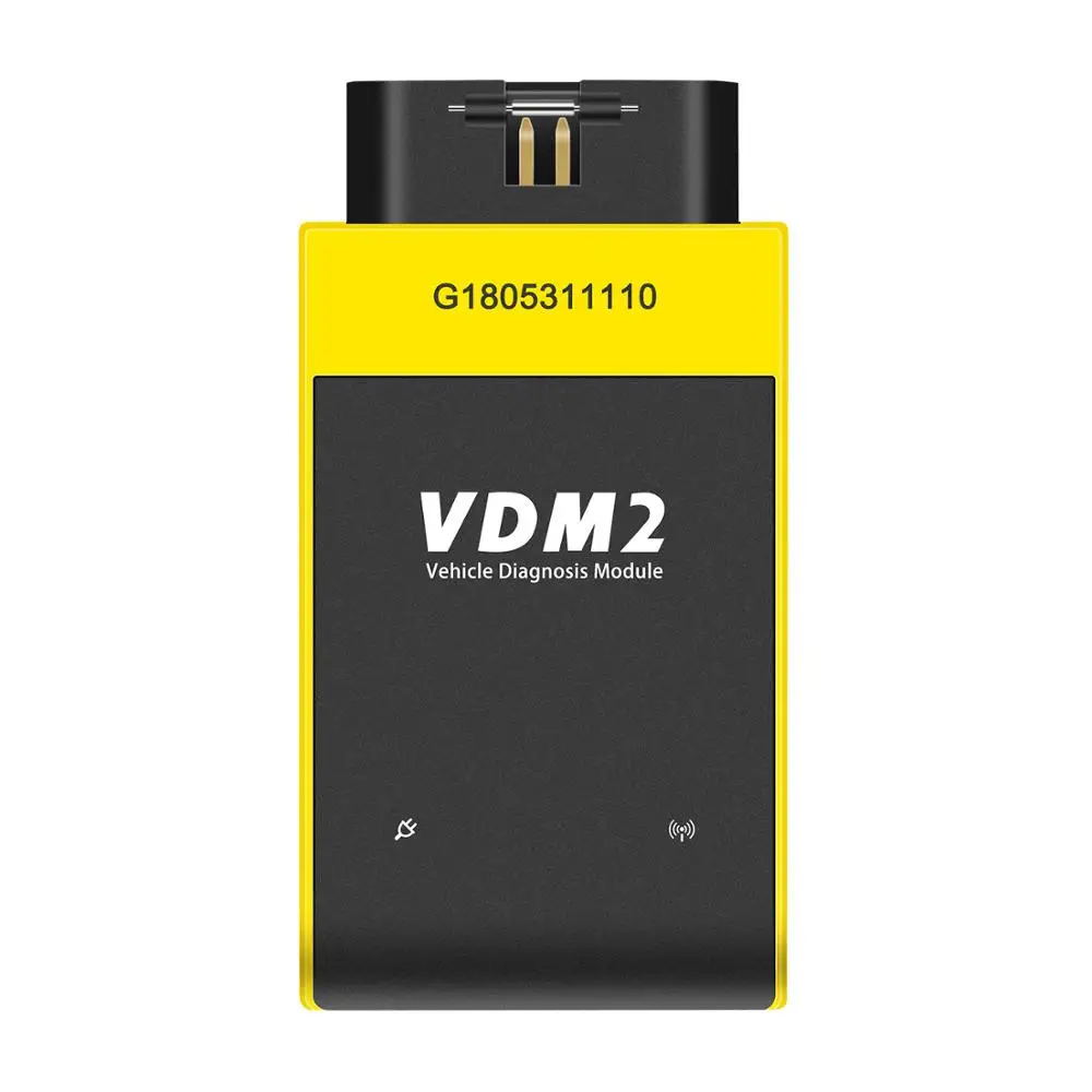 UCANDAS VDM2 полная система V5.2 Bluetooth OBD2 диагностический инструмент VDM II для Android VDM 2 OBDII сканера кода PK easydiag