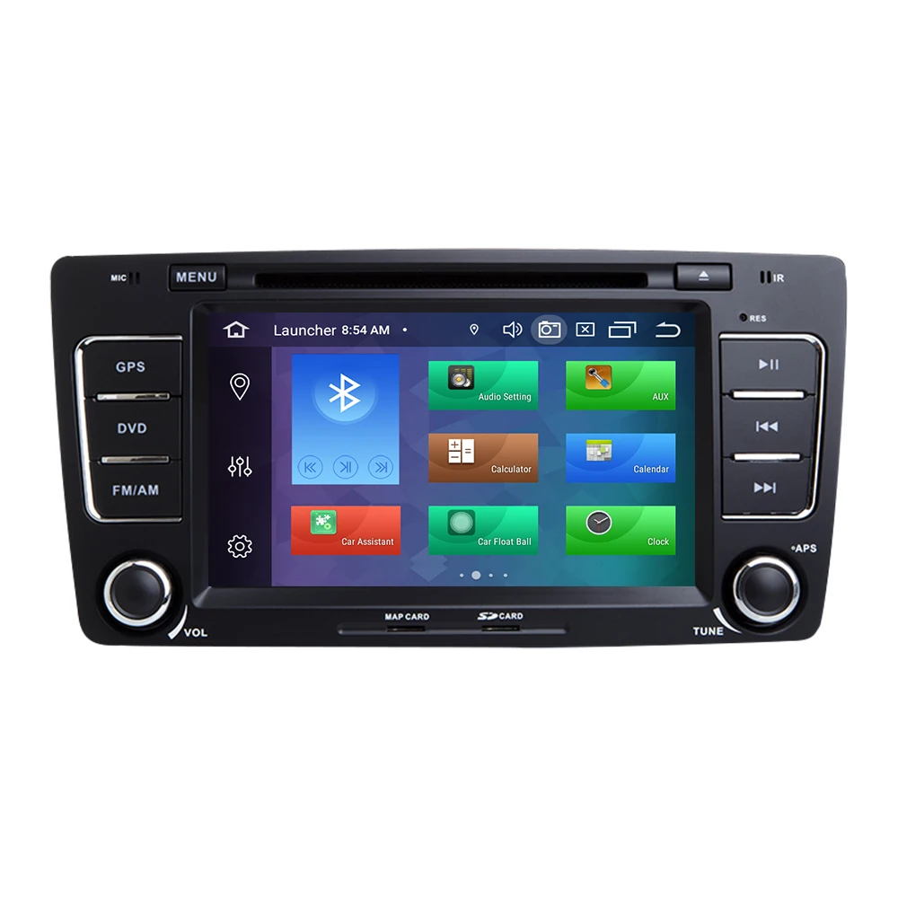 Ips DSP Авторадио 2 Din Android 9,0 Автомобильный gps навигатор для Skoda Octavia 2 3 A 5 A5 Yeti 2009-2013 Мультимедиа DVD плеер стерео