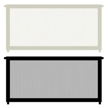 

Portable Folding Pet Barrier Fences Breathable Retractable Mesh Gate Safety Separation Dog Isolated Net Guard