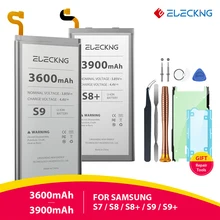 Battery For Samsung Galaxy S7 S8 S8 Plus S9 S9 Plus Original High Capacity Bateria 3600-3900mAh Batteries with Repair Tool Kit