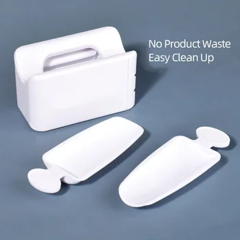 

Nail Powder Recycling Tray Glitter Dip Powder Storage Box for Nail Art Dipping Powder Collection Case Manicure Equipment Tools