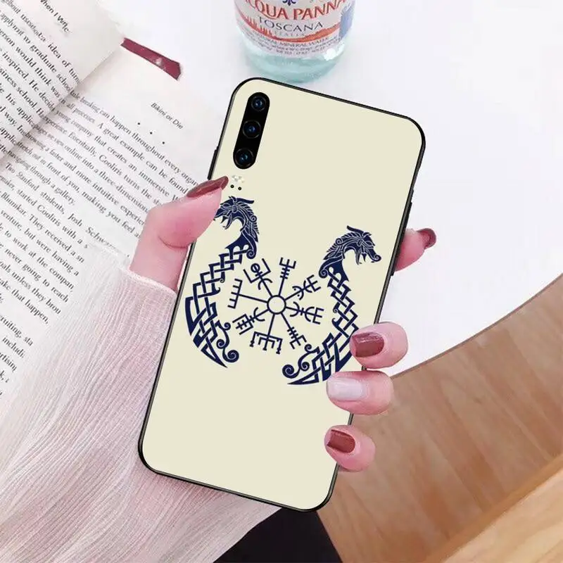 PENHUWAN Viking Vegvisir Odin скандинавский клиент высокое качество чехол для телефона Huawei Honor