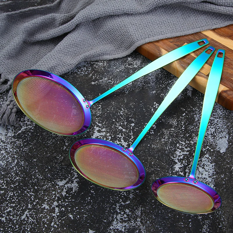 

Дуршлаг Из Нержавеющей Стали, мелкое сито, масляное сито, сито для муки, сито для муки, кухонные инструменты «сделай сам» для фильтрации продуктов, кухонные аксессуары