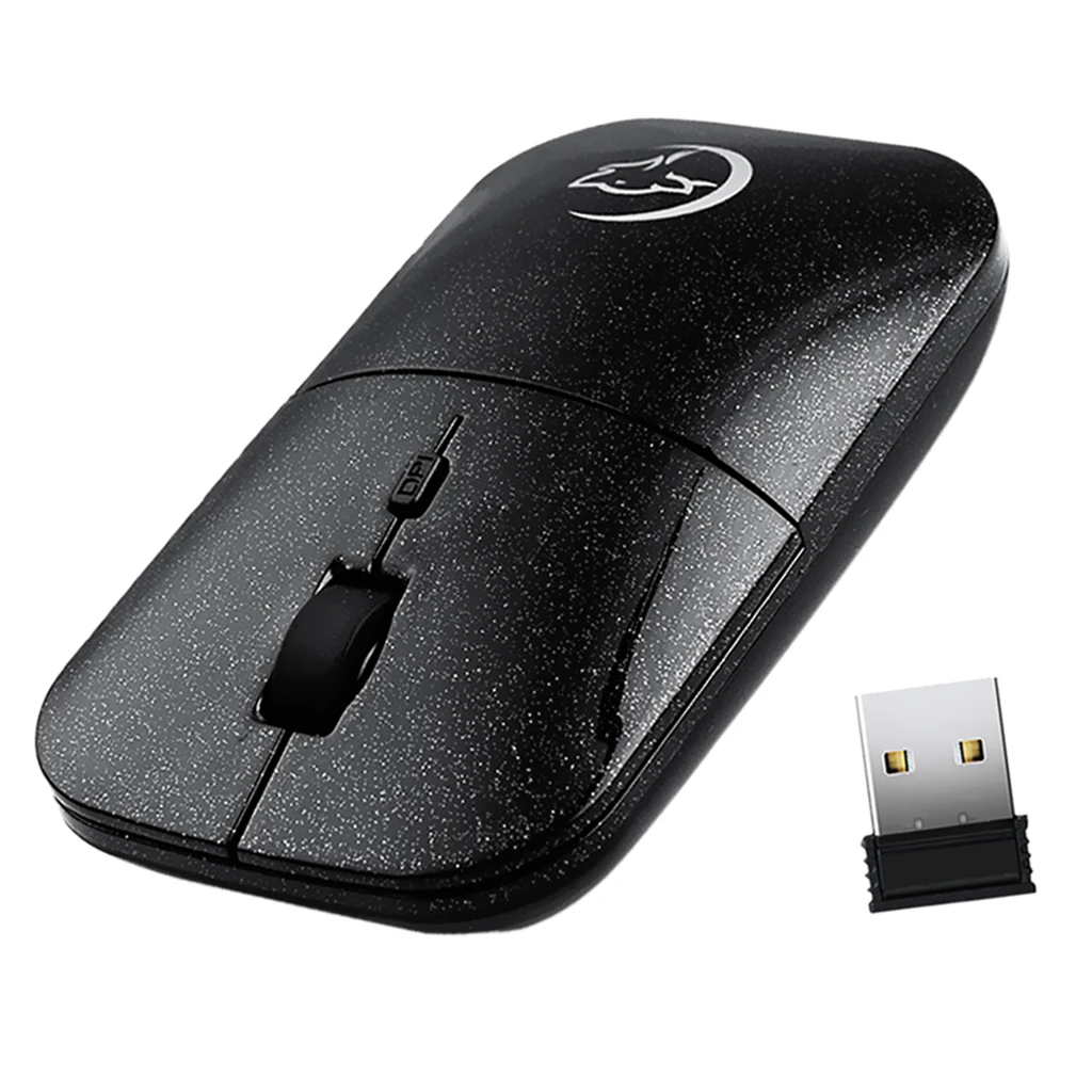Портативный Легкий 2400 точек/дюйм 2 4G беспроводная мышь USB приемник оптическая для