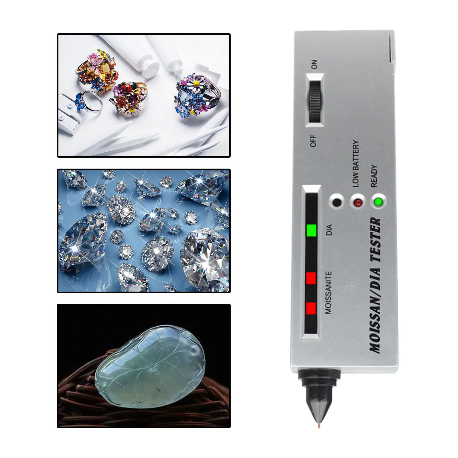 Diamond Detector, Gemstone Tester Jewelry Testing Tools - Jewelry Tools &  Equipments - AliExpress