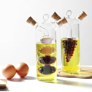 

Anti-leak Oil Pots Glass Condiment Bottles Sealed Sauce Vinegar Pot Bottle Kitchen Tools Accessories Oil vinegar bottles sauce