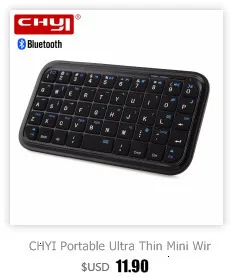 CHYI Беспроводная Bluetooth мини клавиатура Тонкий BT 3,0 клавиатуры с из искусственной кожи чехол для iPad Pro 11 планшет