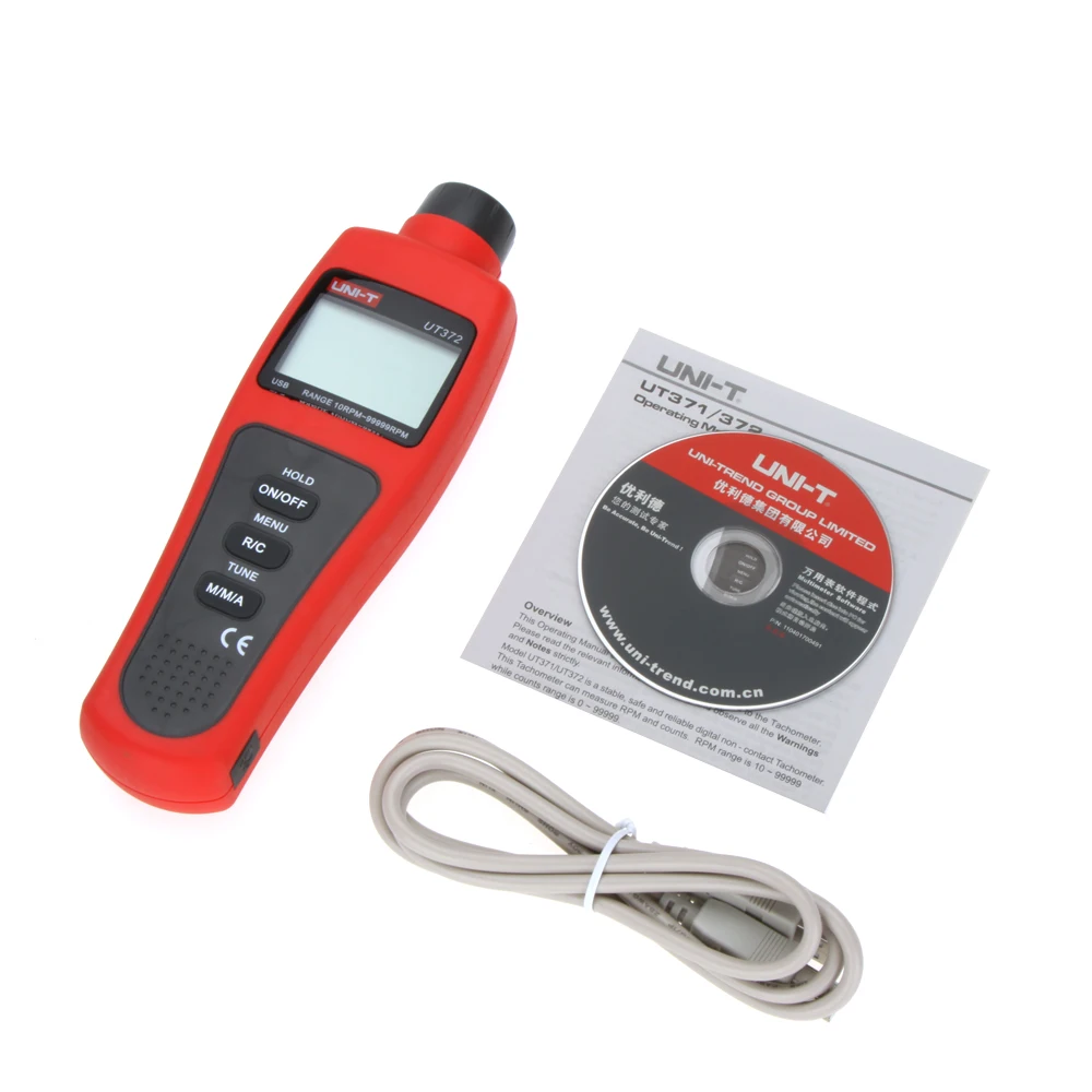 

Hot New USB Interface Range 10RPM-99999RPM Non-Contact Tachometers
