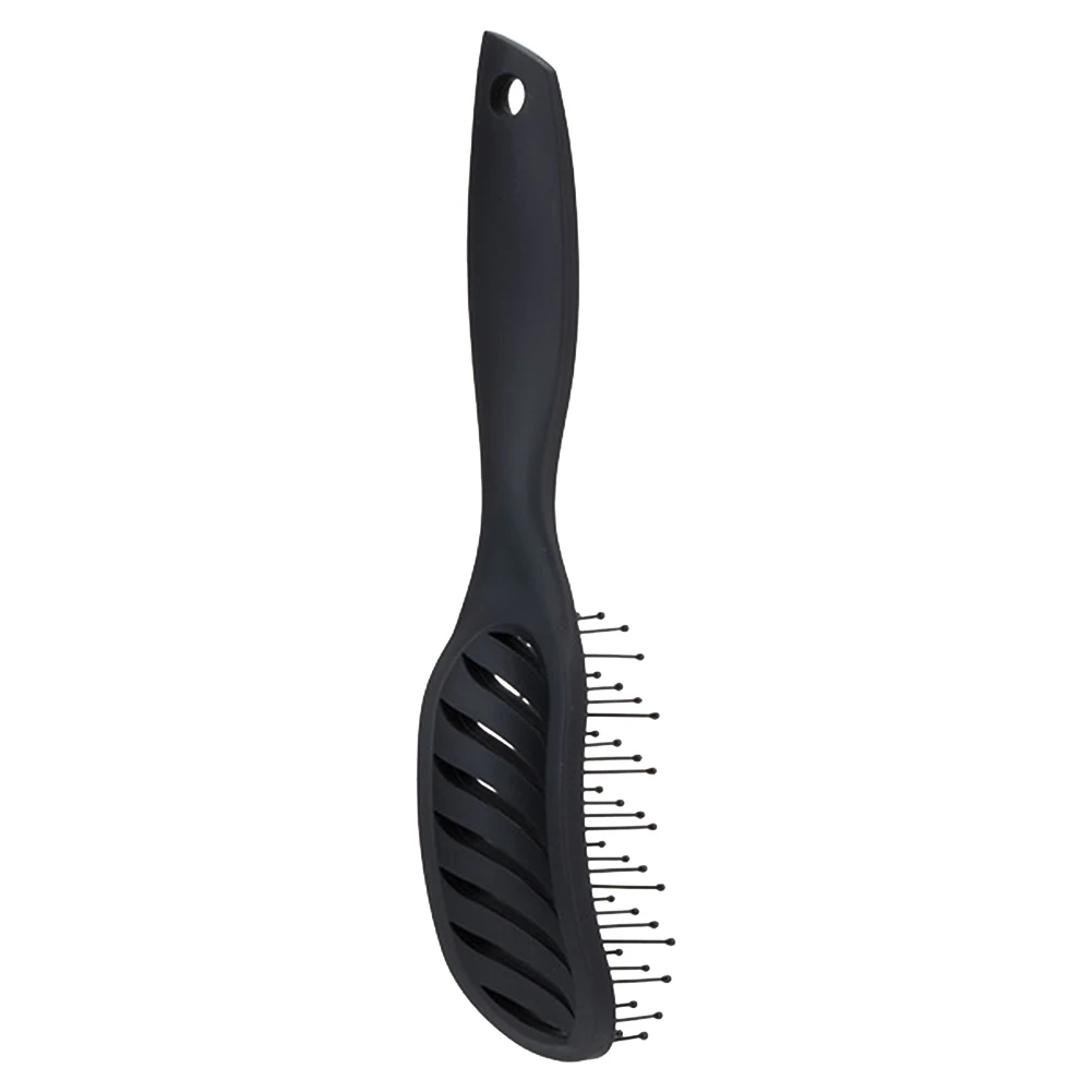 Home Handle Wet Dry Use Massage Barber Portable Brush Hair Comb Anti Static ABS Durable Gift 3