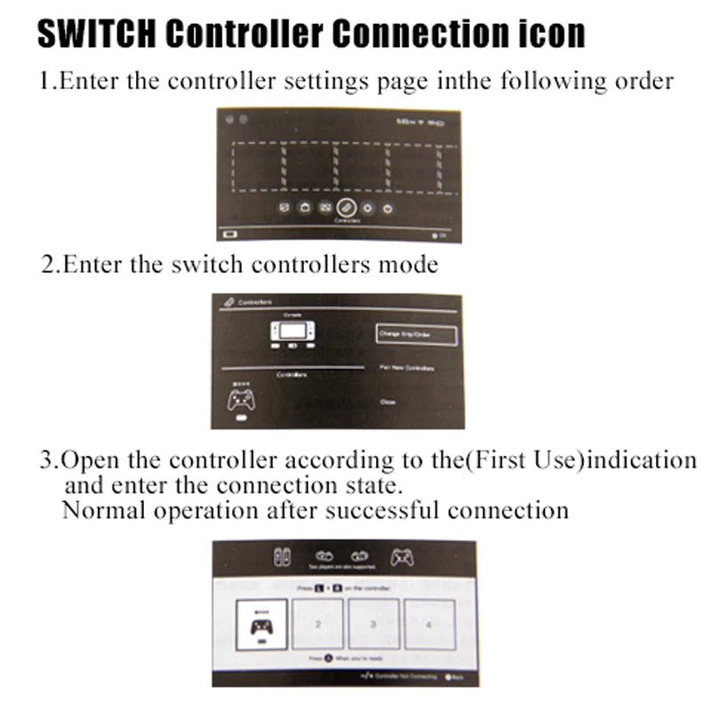 Беспроводной Bluetooth геймпад игровой джойстик контроллер для nyd Switch Pro NS Хост Bluetooth контроллер вибрации