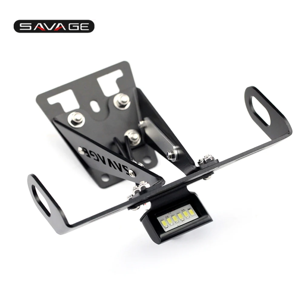  License Plate Holder LED Light For HONDA CB650F CBR650F 2014-2018 15 16 17 Motorcycle Tail Tidy Fen - 32819111271