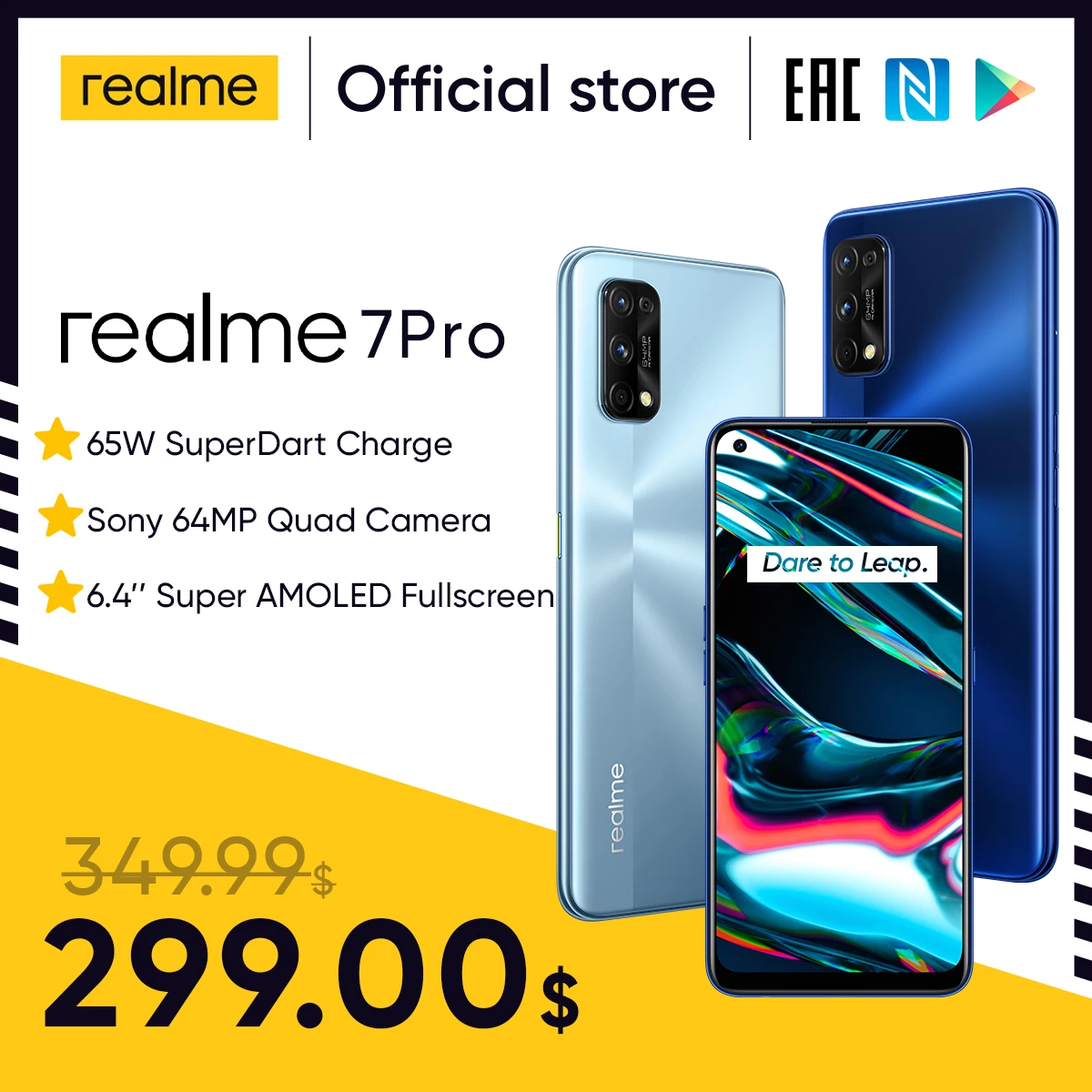 Teléfono Móvil Realme 7 Pro versión Global Smartphone 65W carga rápida huella digital desbloqueado Pantalla Completa Snapgragon 720G|Teléfonos móviles|   - AliExpress