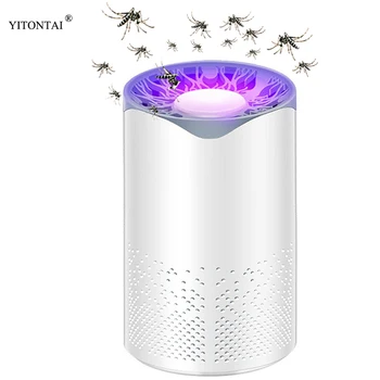 

USB Powered LED Electric Photocatalytic Mosquito Killer Lamp UV Photocatalys Mosquito Insect Trap Light Pest Control Repellent