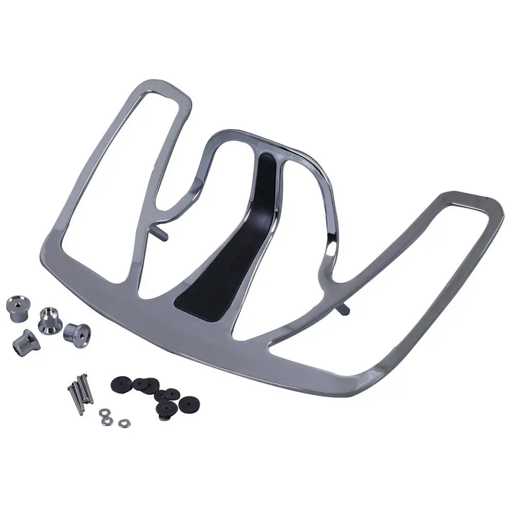 

Motorcycle Chrome Aluminum Trunk Luggage Rack For Honda Goldwing GL1800 2001-2017 Motorcross Motorcycle Trunk bracket