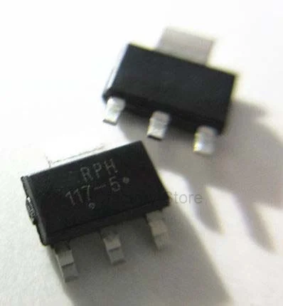 NEW Original 10pcs/lot NCP1117ST50T3G NCP1117 1117-5 SOT-223 5V cischy Wholesale one-stop distribution list new original 10pcs lot stp62ns04z 33v62a field effect transistor to220 p62ns04z cischy wholesale one stop distribution list