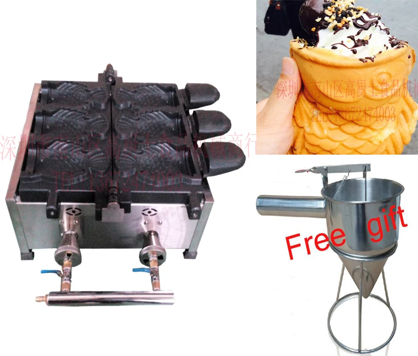 Бесплатная доставка искусственная блистерная вафельница|waffle maker|cone waffletaiyaki machine |