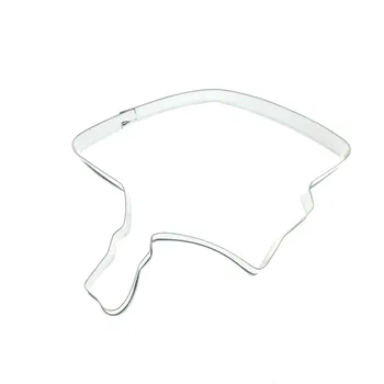 

New 4Pcs Stainless Steel Creative Baccalaureate Hat Diploma Cutter Set Fondant Cake Decoration Tool Graduation Season