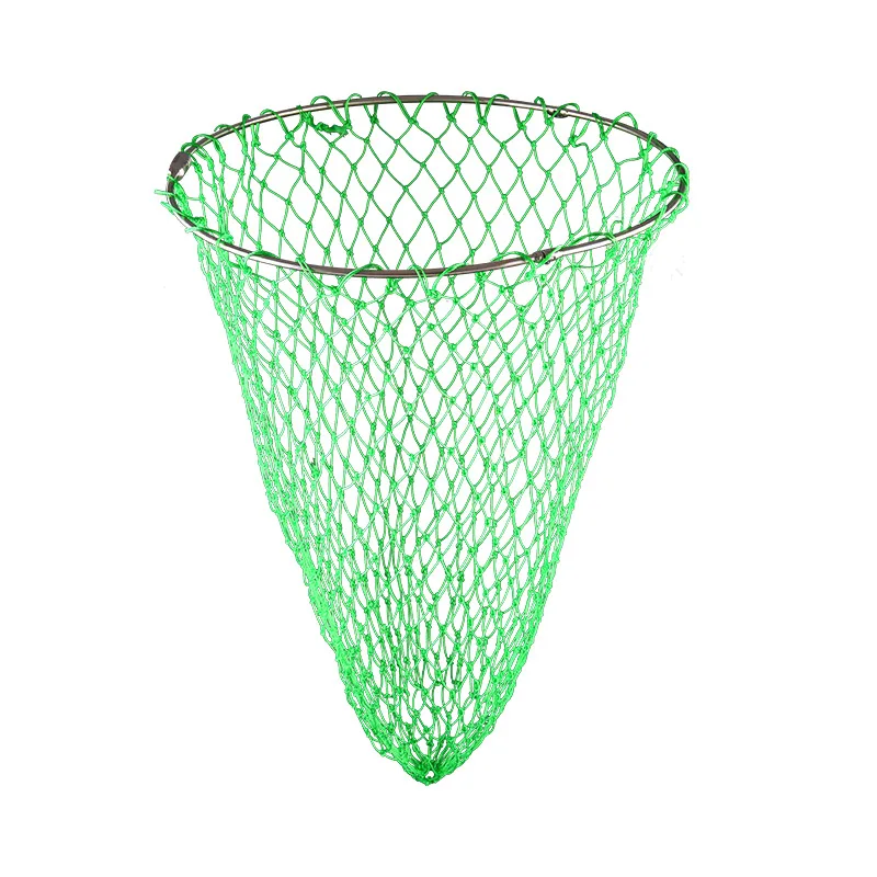 Копировальная струнная сумка из нержавеющей стали, двойная линия Dyneema, фазана, посадочная сетка, головка, твердая, углубленная, складная, осетровая, большие вещи, Dip Ne